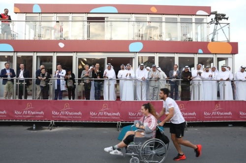 H.H. Sheikh Saud Honors RAK Half Marathon Winners