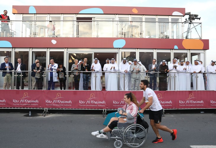 H.H. Sheikh Saud Honors RAK Half Marathon Winners