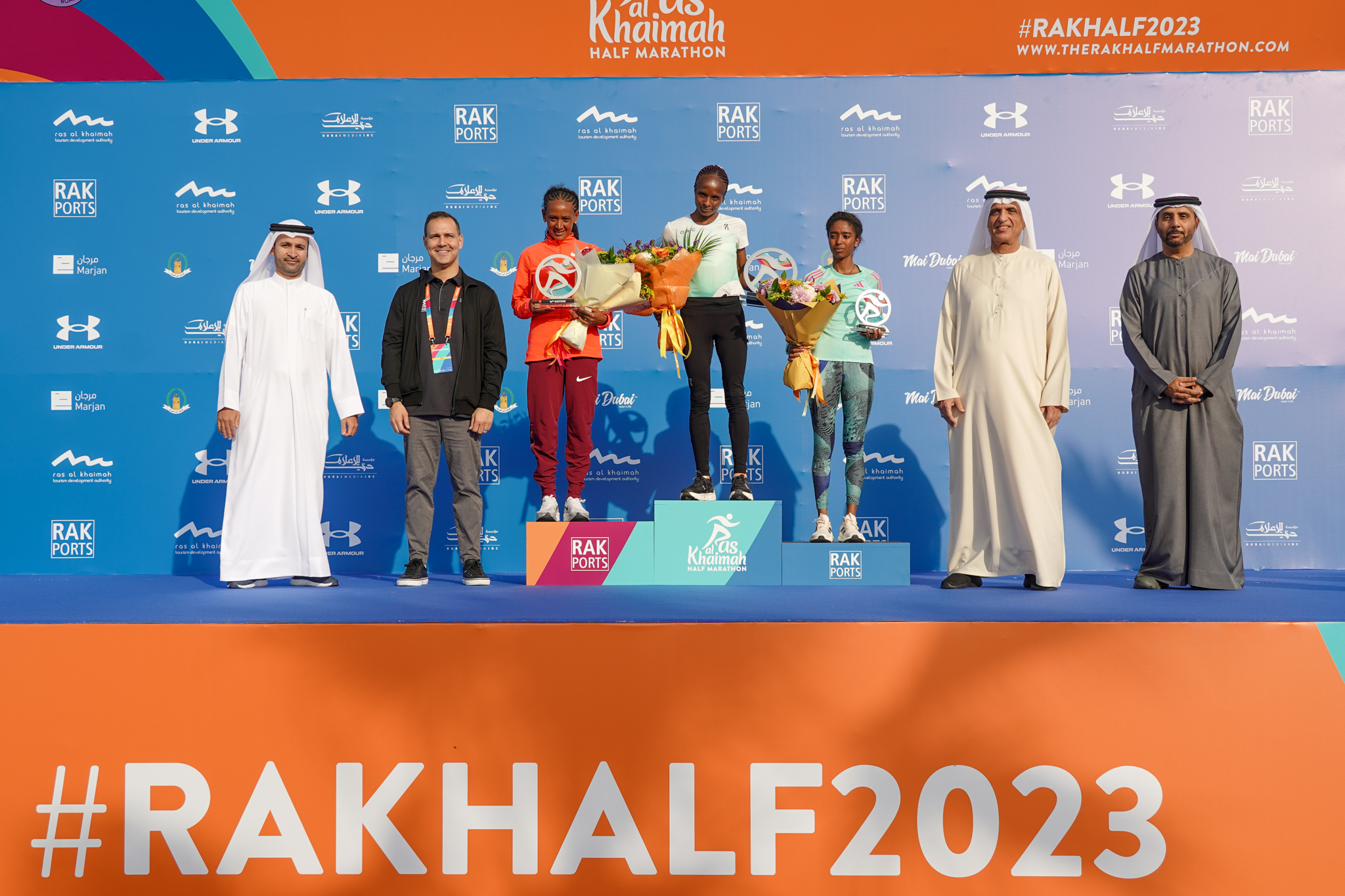 Ruler of Ras Al Khaimah attends Ras Al Khaimah Half Marathon 2023