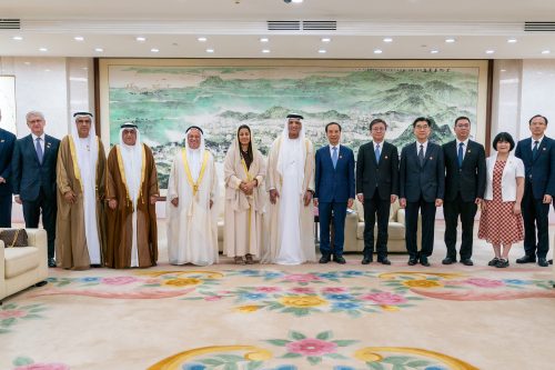 SHEIKH SAUD BIN SAQR AL QASIMI VISIT Dongguan Municipal Government