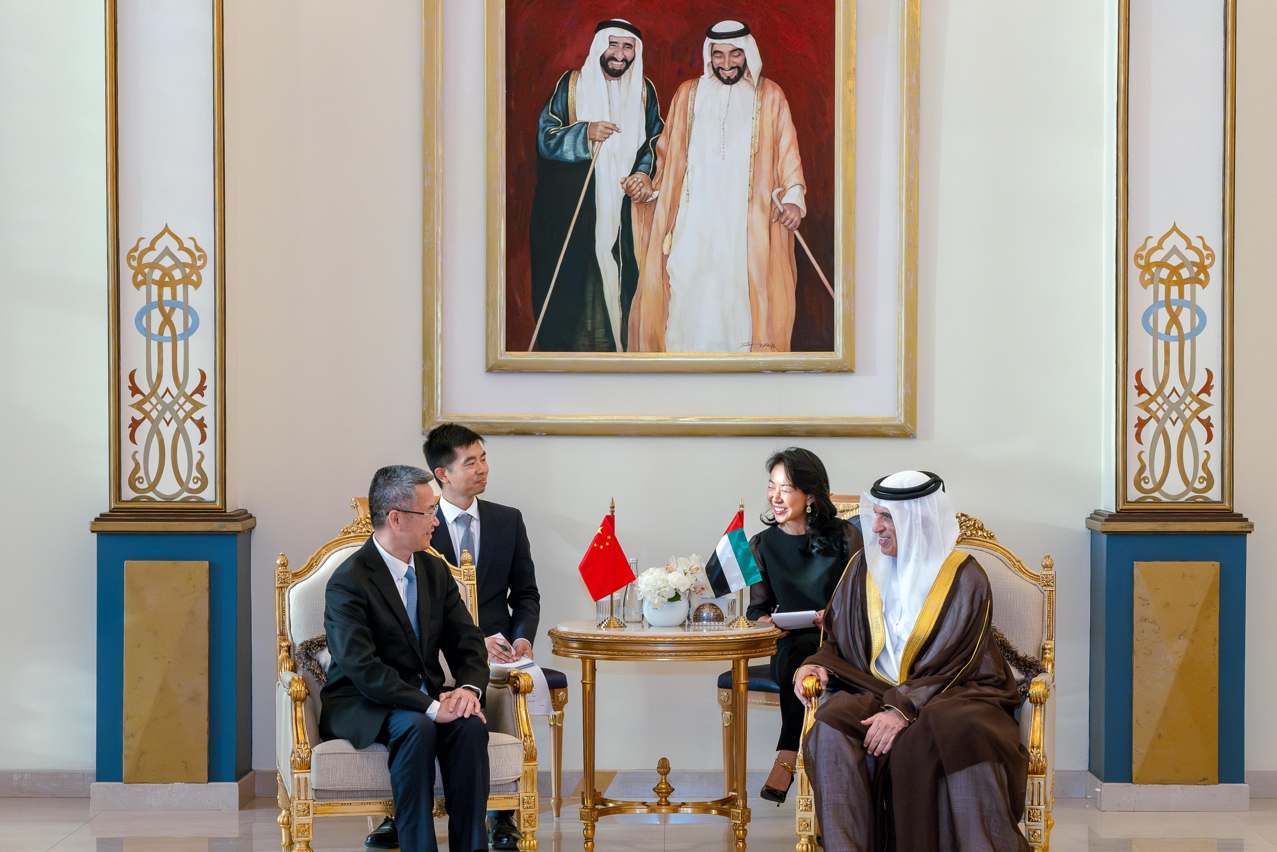 Government delegations from Guangdong Province, China, and signing of strategic agreement on hydrogen energy